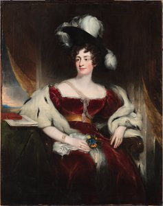 Porträt von Charlotte Florentia, dritte Herzogin von Northumberland (1787-1866)