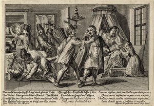 Die Panduren besuchen die Juden