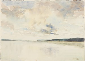 Die Mündung der Seine von Martin Hardie