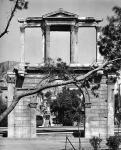 Hadriansbogen, Athen, 1937