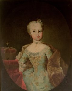 Erzherzogin Maria Josepha Habsburg-Lothringen (1751-67), zwölftes Kind von Kaiserin Maria Theresia von Österreich (1717-80) und Kaiser Franz I. (1708-65) von Martin II Mytens or Meytens