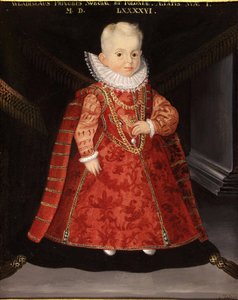 Porträt von Wladyslaw Vasa 1595-1648, Sohn von König Sigismund III. von Polen, 1596