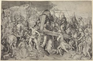Christus trägt das Kreuz von Martin Schongauer
