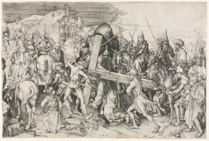 Christus trägt das Kreuz von Martin Schongauer