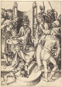 Christus vor Pilatus von Martin Schongauer