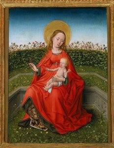Madonna im Rosengarten