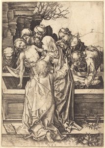 Die Grablegung von Martin Schongauer