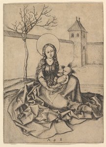 Die Madonna und das Kind im Hof, ca. 1435-1491