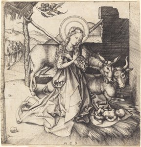 Die Geburt Christi von Martin Schongauer