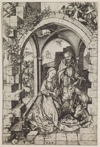 Die Geburt Christi von Martin Schongauer