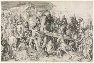 Das Tragen des Kreuzes von Martin Schongauer