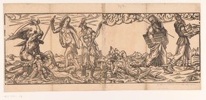 Allegorie mit Motiv des barmherzigen Samariters