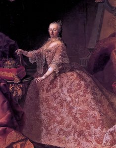 Maria Theresia von Österreich im Alter von 35 Jahren