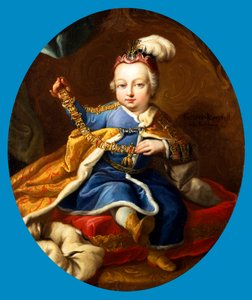 Prinz Joseph, zukünftiger Kaiser Joseph II. von Österreich als Kind, 18. Jahrhundert