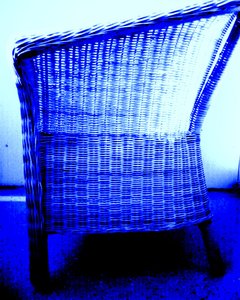 Handgemachtes Blau