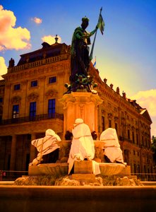 Residenz Würzburg 2 Werkeserie von Martina Konitzky