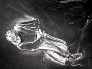 Studie nach Degas - Hommage von Martina Konitzky