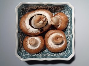 Villeroy und Boch Porzellan mit Pilzen von Martina Konitzky