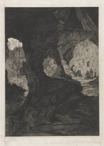 Ansicht einer Grotte