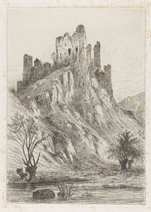 Ruine der Burg Montaigle