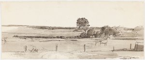 Landschaft von Melby von Martinus Rørbye