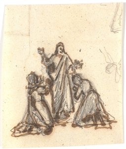 Der auferstandene Christus von Martinus Rørbye