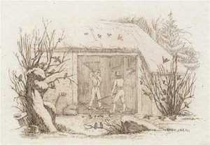 Illustration zu "Halvhundrede Fabler for Børn" von Hey von Martinus Rørbye