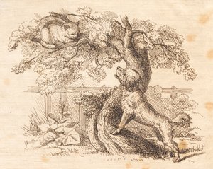 Illustration zu "Halvhundrede Fabler for Børn" von Hey