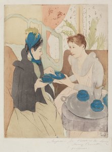 Nachmittagstee-Party von Mary Cassatt