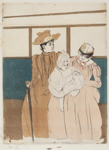 Im Omnibus von Mary Cassatt