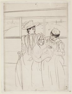 Im Omnibus von Mary Cassatt
