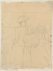 Im Omnibus [verso], ca. 1891