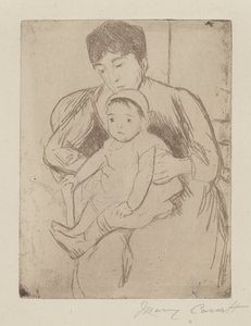 Bill für einen Ausflug vorbereiten, ca. 1889. von Mary Cassatt