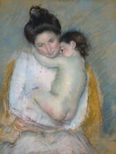 Schläfrige Nicolle von Mary Cassatt