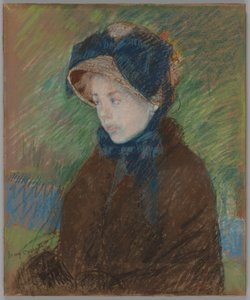 Susan mit Strohhut