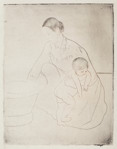 Das Bad von Mary Cassatt