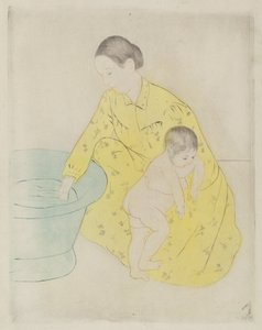 Das Bad, 1890-1891 von Mary Cassatt