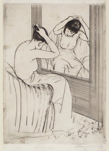 Die Frisur von Mary Cassatt