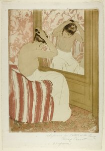 Die Frisur von Mary Cassatt