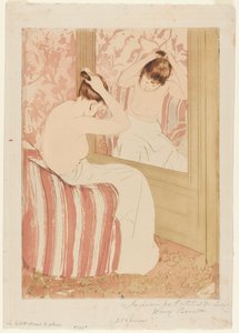 Die Frisur von Mary Cassatt