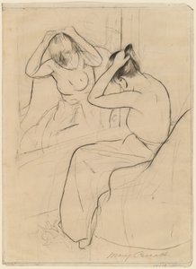 Die Frisur, 1891 von Mary Cassatt
