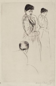 Die Anprobe, 1890-1891