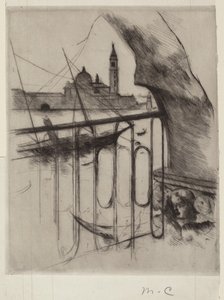 Ansicht von Venedig, 1887 von Mary Cassatt