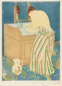 Badende Frau, 1890-1891