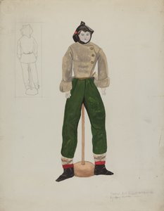 Puppe und Kostüm