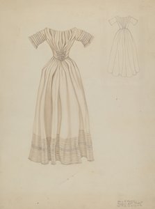 Hochzeitskleid, ca. 1937