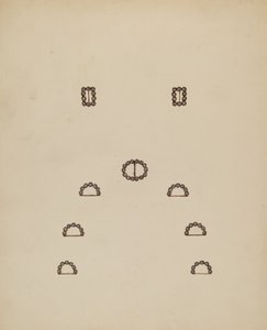Schieber und Schnallen, 1935-1942 von Mary Fitzgerald