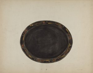 Tablett, 1935-1942 von Mary Fitzgerald