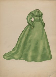 Hochzeitskleid, ca. 1940 von Mary Fitzgerald