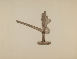 Wagenheber, ca. 1939 von Mary Hansen